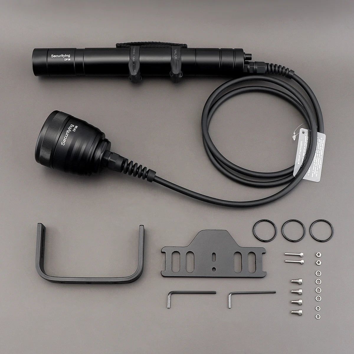 Scuba LED Torch 150m Waterproof 2M Line