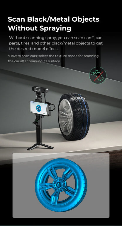 Portable 3D Scan Device with WiFi6 and Tracking