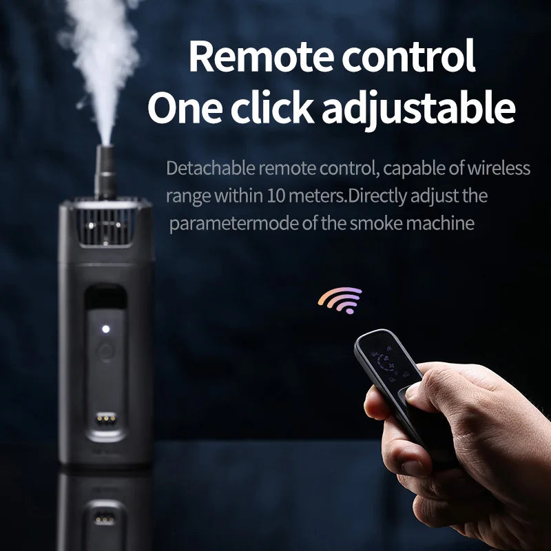 40W Portable Smoke Machine with 10m Wireless Remote Control