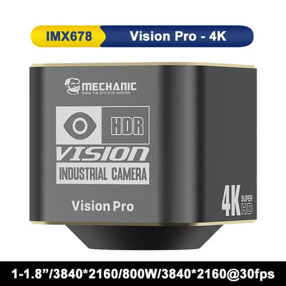 4K HD Microscope Camera for Mobile PCB Repair