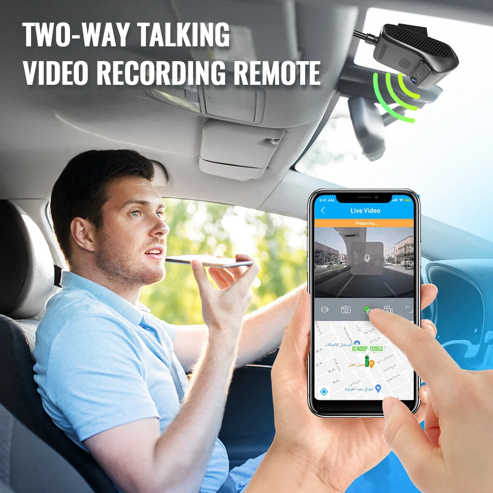 4G GPS Dash Cam – Dual Lens JIMI JC400P