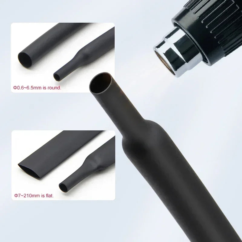 5m Heavy Duty Heat Shrink Tubing 150mm Cable Sleeve