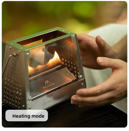 Portable Stainless Steel Mini Outdoor Wood Burning Stove