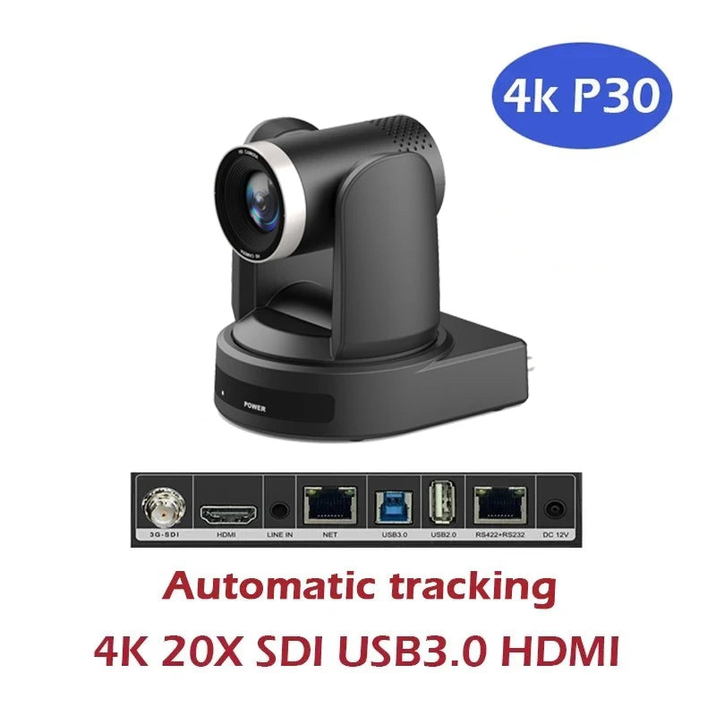 4K PTZ Camera 20X Zoom with SDI USB HDMI Output
