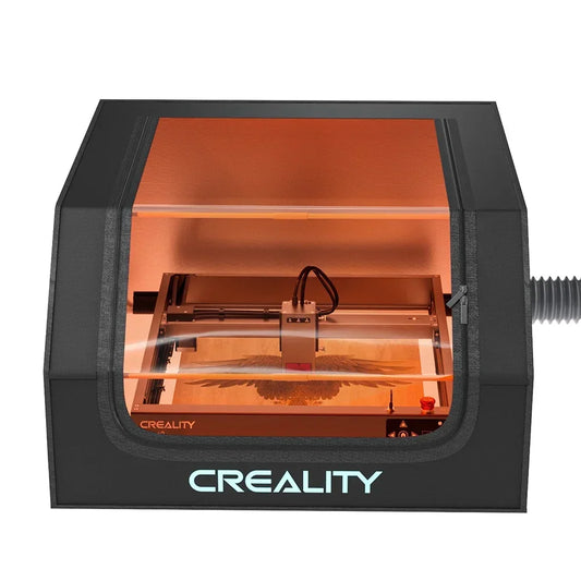 Fireproof Laser Engraver Enclosure with Vent Fan and Pipe