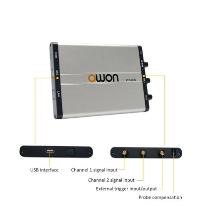 Isolated USB Dual-Channel PC Oscilloscope