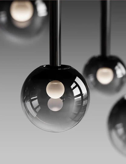 White Multi-Arm Ceiling Light for Modern Interiors