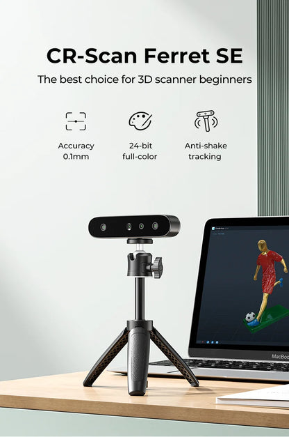 Portable 3D Scanner 0.1mm Accuracy Full Colour Scanning
