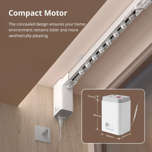 Matter Thread 3m Smart Curtain Motor Alexa Compatible