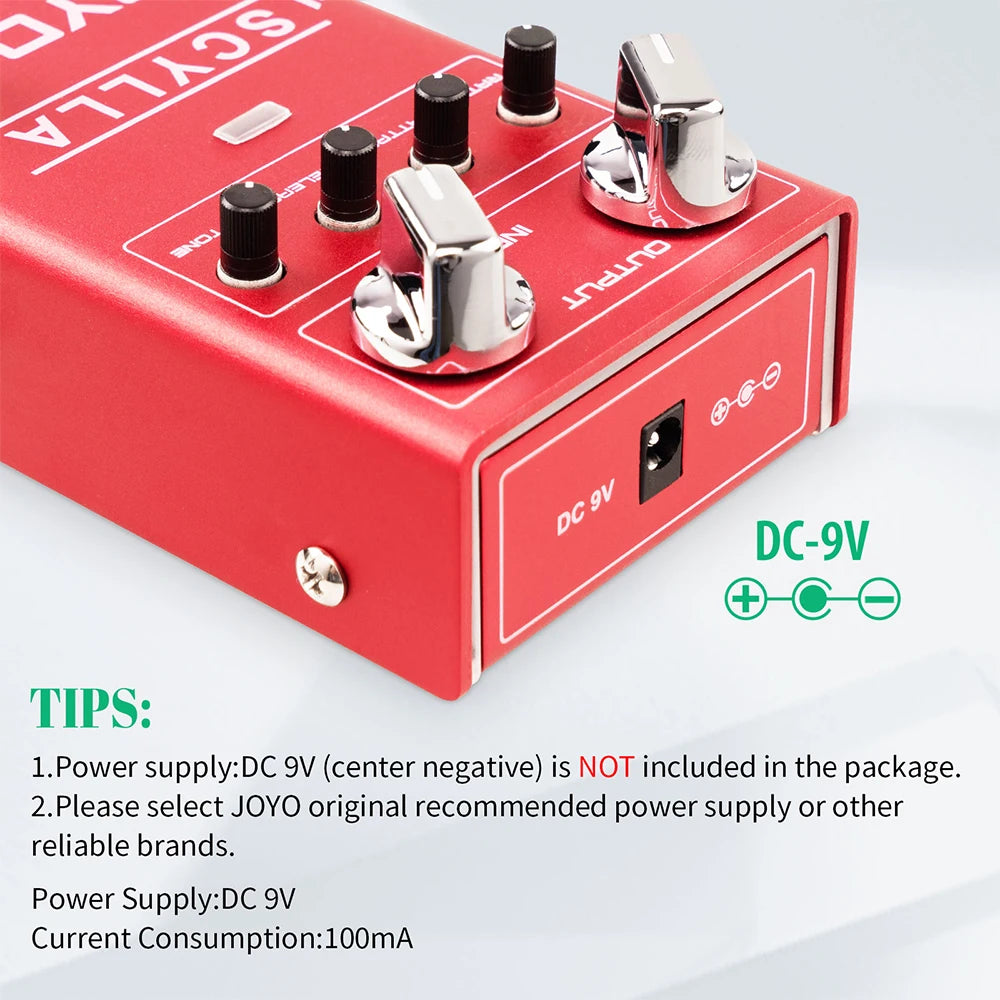 Bass Compressor Pedal with Attack Release Ratio Controls