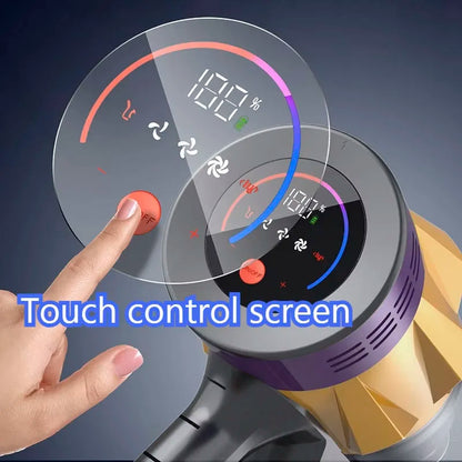 Portable Vacuum Cleaner with Removable Battery & Smart Controls