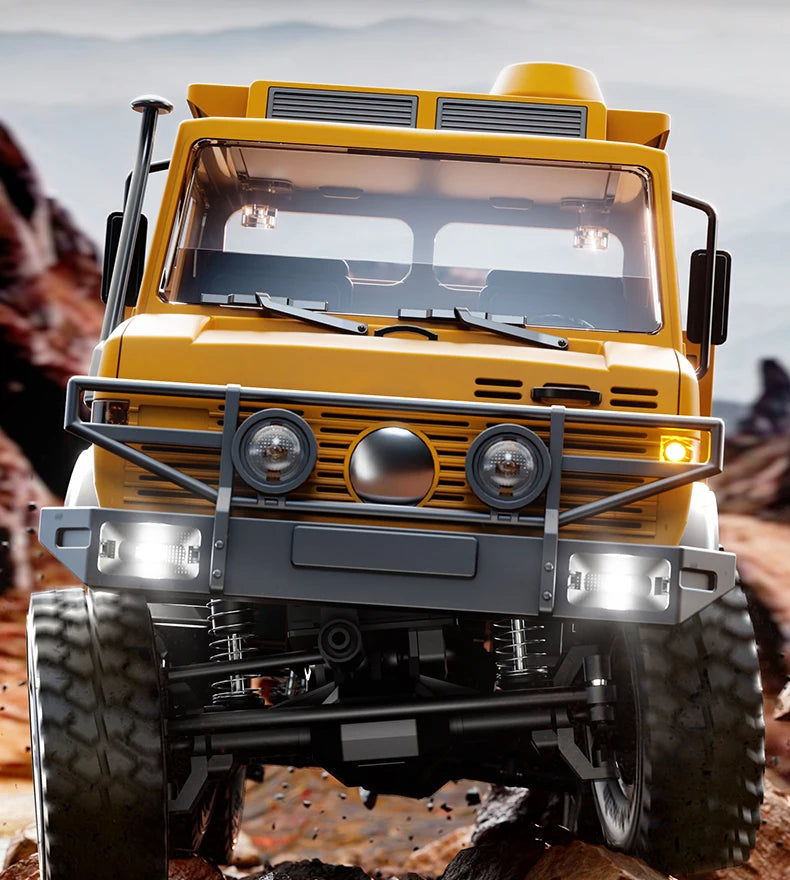 1/18 Scale 6WD Remote Control Off Road Crawler Truck Yellow