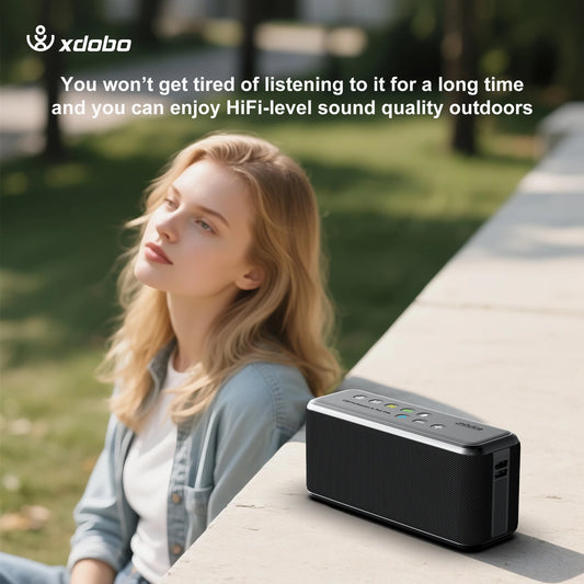 Portable 100W Bluetooth Speaker with Subwoofer and 20000mAh Battery