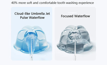 Portable Electric Water Flosser 200ml with 4 Cleaning Modes