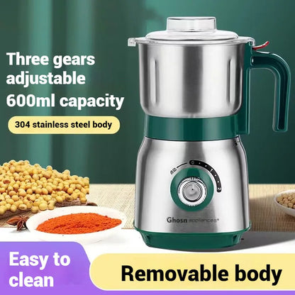 Ultra-Fine Electric Grain Grinder for Grains and Spices