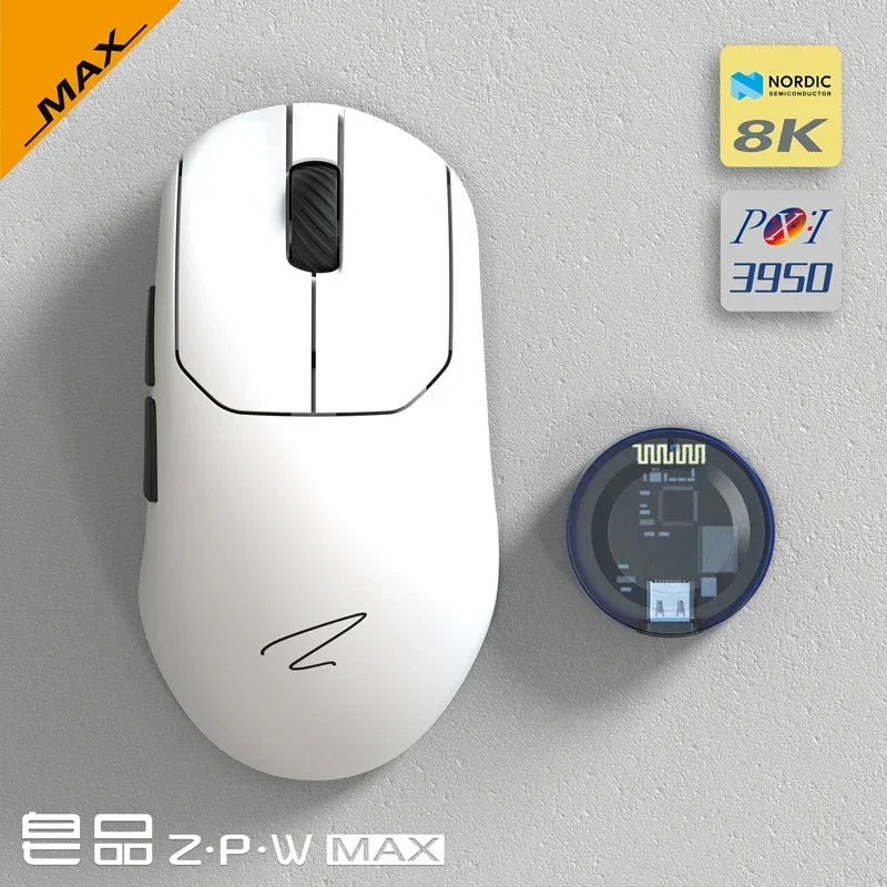 47g High-Precision 8K DPI PC Mouse White MAX