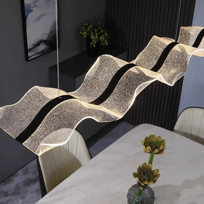 100cm Gold LED Dimmable Pendant Ceiling Light