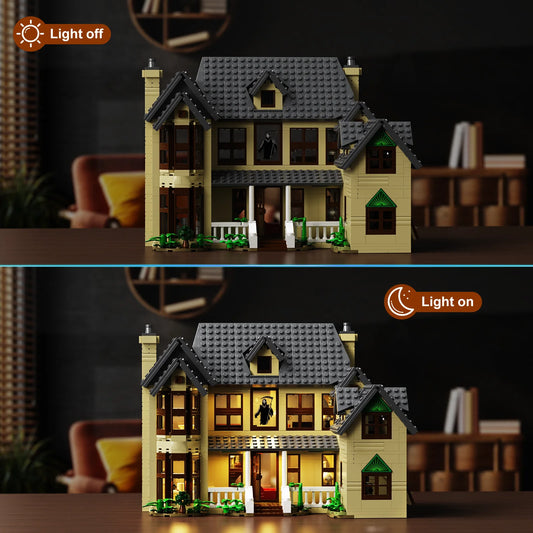 Spring Hill Estate 1275PCS Halloween Ghost face Brick Toy