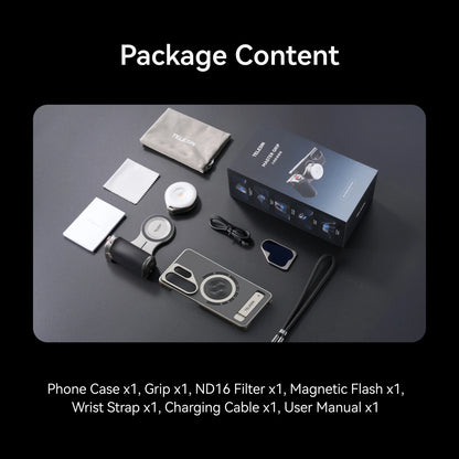 Portable Magnetic Camera Grip for Galaxy S26 Ultra