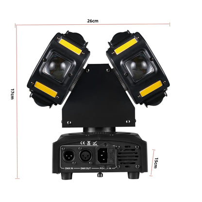 Double Head 3 in 1 LED Moving Head DJ Lights