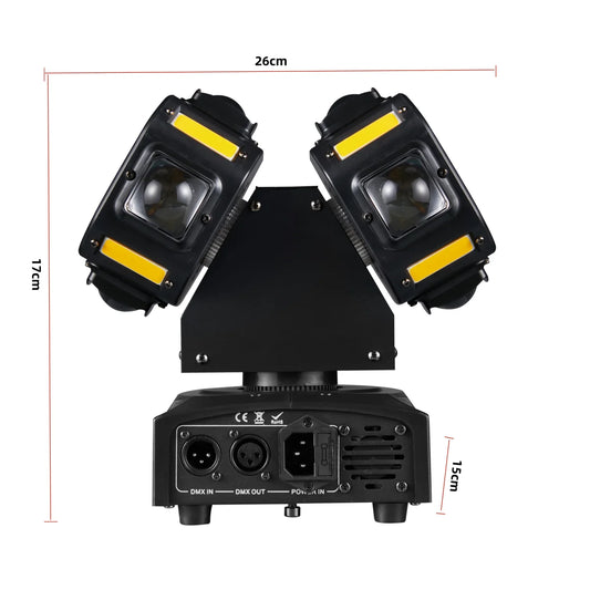 Double Head 3 in 1 LED Moving Head DJ Lights