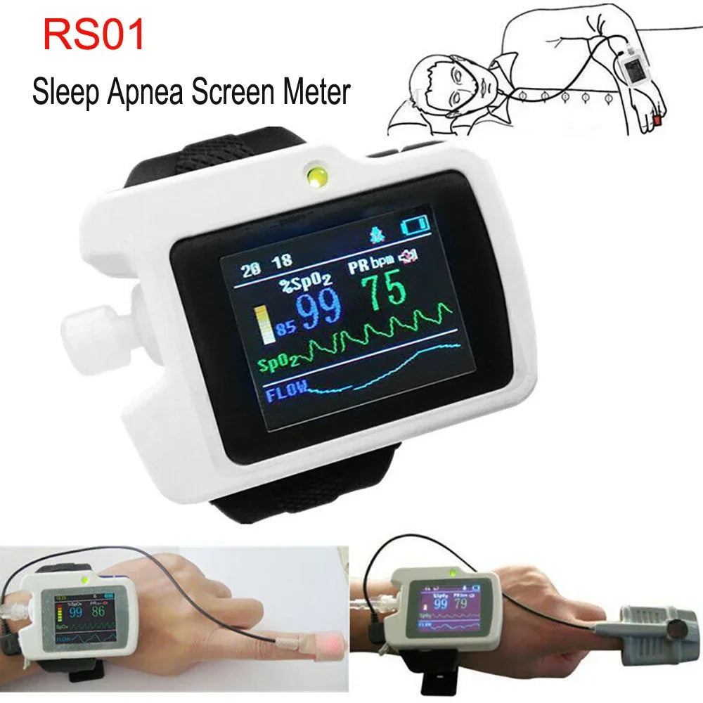 Portable Sleep and Breathing Tracker with PC Software