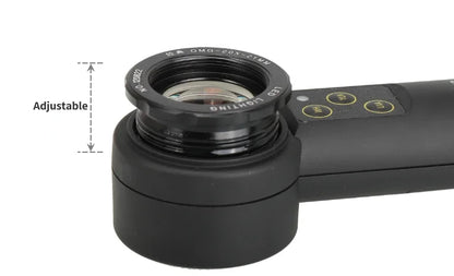 10X Magnifying Mirror with Adjustable Phone Holder