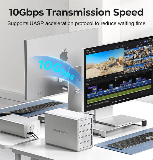 ORICO High Speed 5 Bay External Hard Drive Enclosure