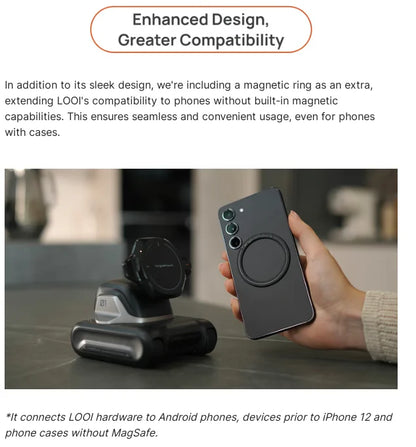 Portable AI Learning Robot Smartphone Dock Voice Companion