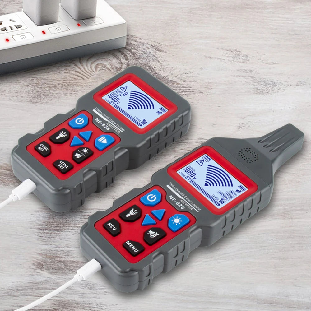 High Voltage NF-826 Cable Finder Underground Pipe Detector