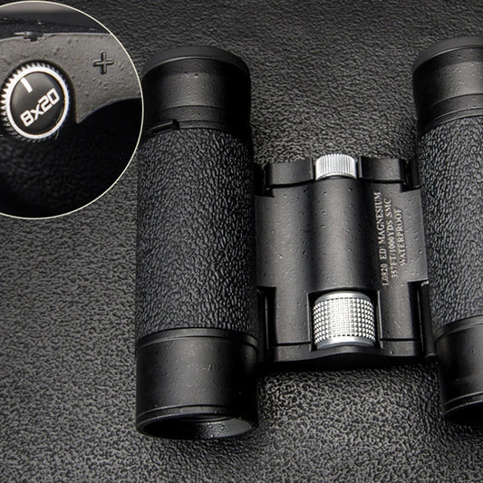 8x20 ED Binoculars Waterproof Folding Telescope for Adventures