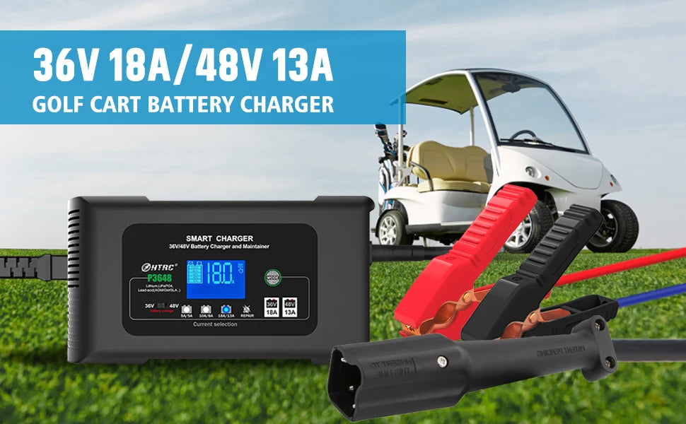 Lithium Lead-Acid Golf Cart Charger AU Plug