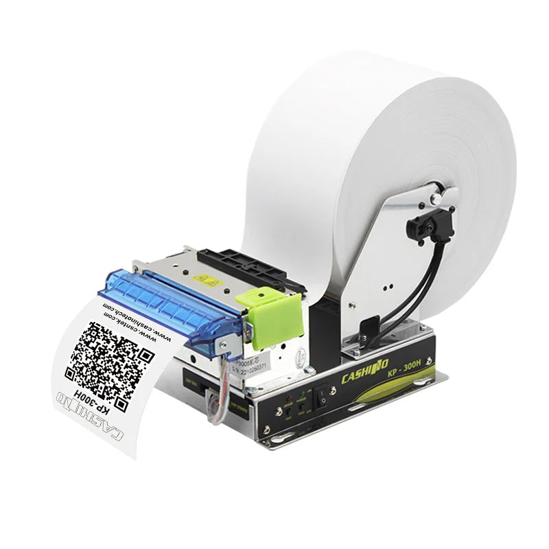 Thermal Kiosk Ticket Printer Blue Bezel