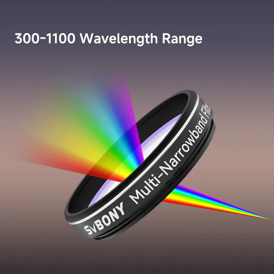 1.25 Inch Near Infrared Light Pollution Filter for Telescopes