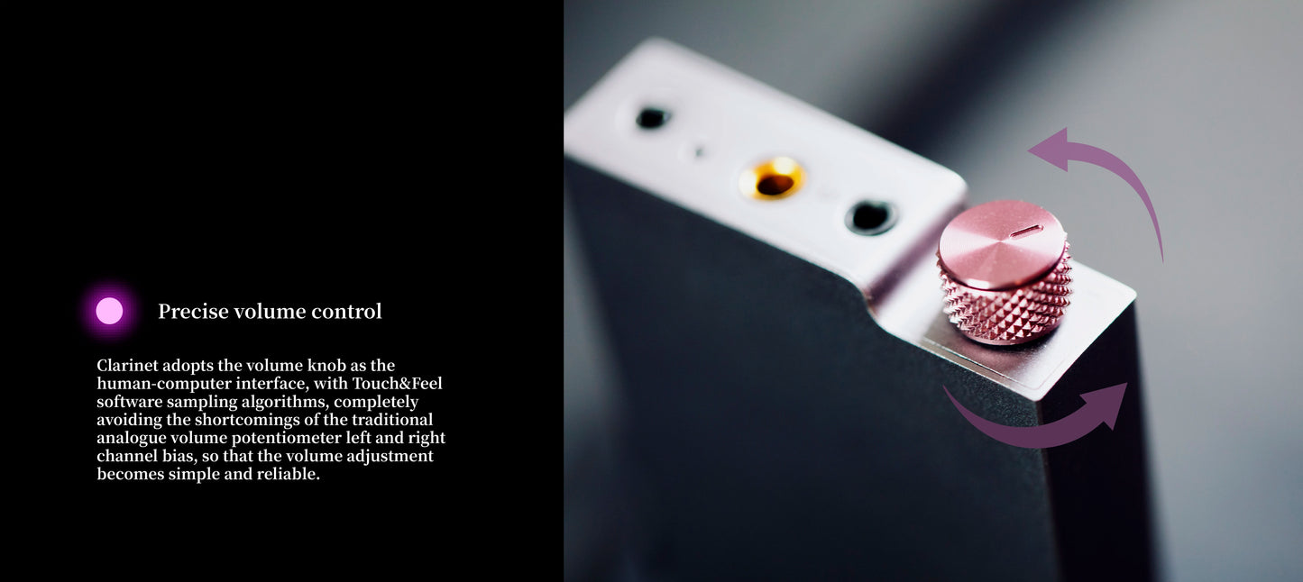 Portable USB DAC with High-Resolution Audio Enhancement