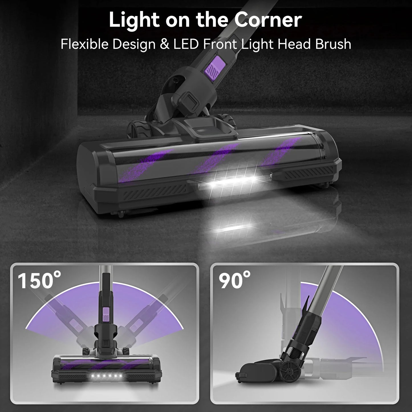Rechargeable 6-in-1 Stick Vacuum Cleaner for Homes