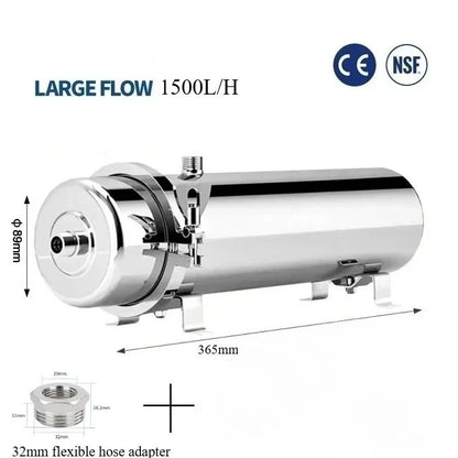 Whole House UF Water Filter 1500L High Flow 0.01um