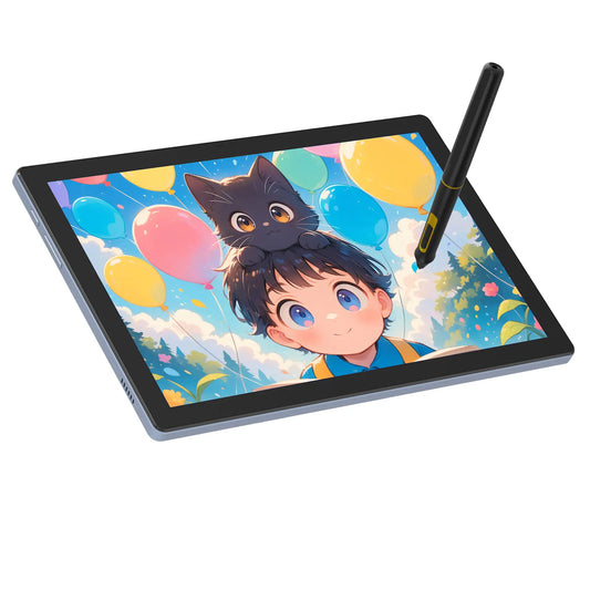 Portable 10.1" Graphics Drawing Tablet with Touch Display