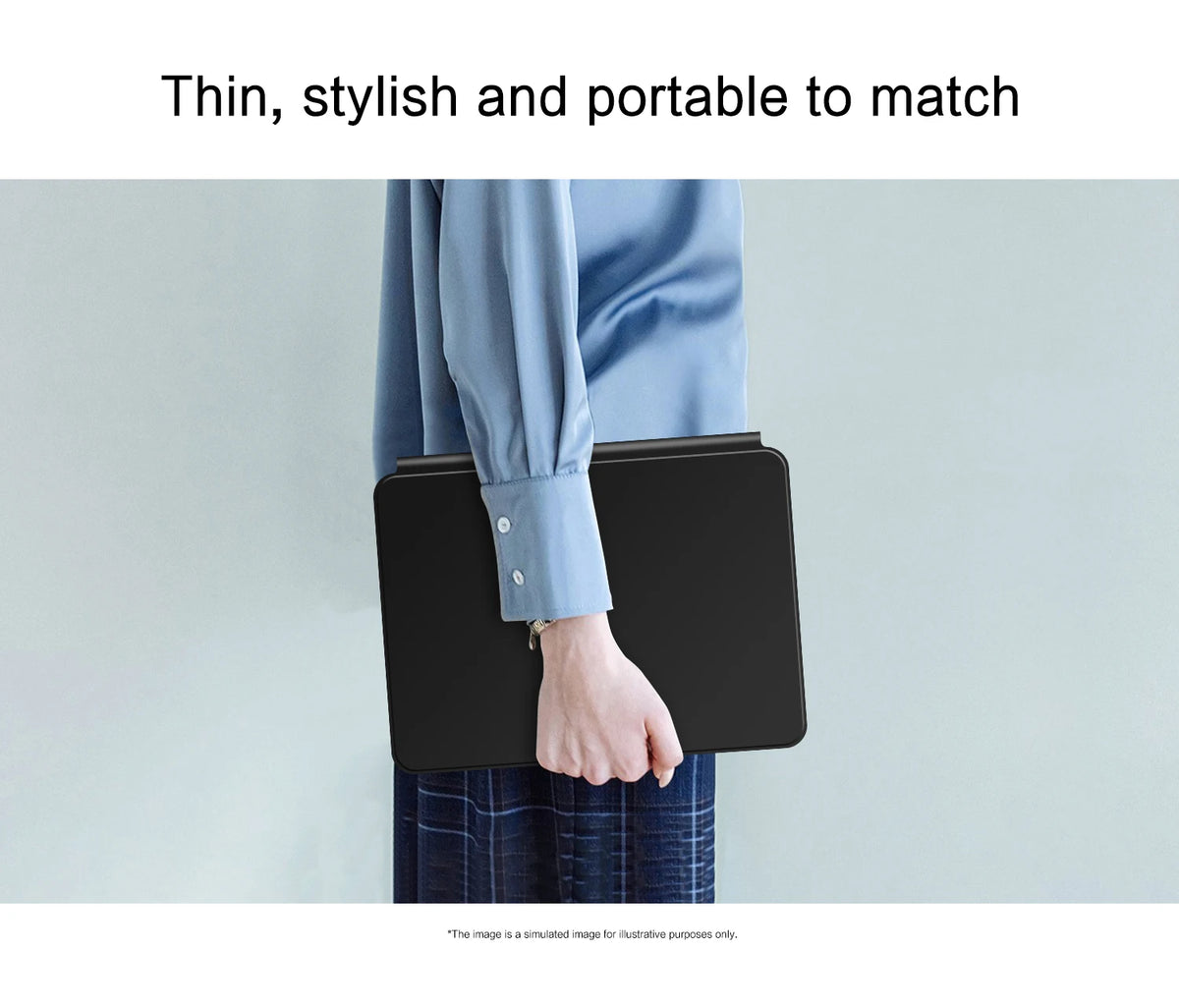 iPad Air 11 Inch M4 Smart Keyboard Case Multi-Touch