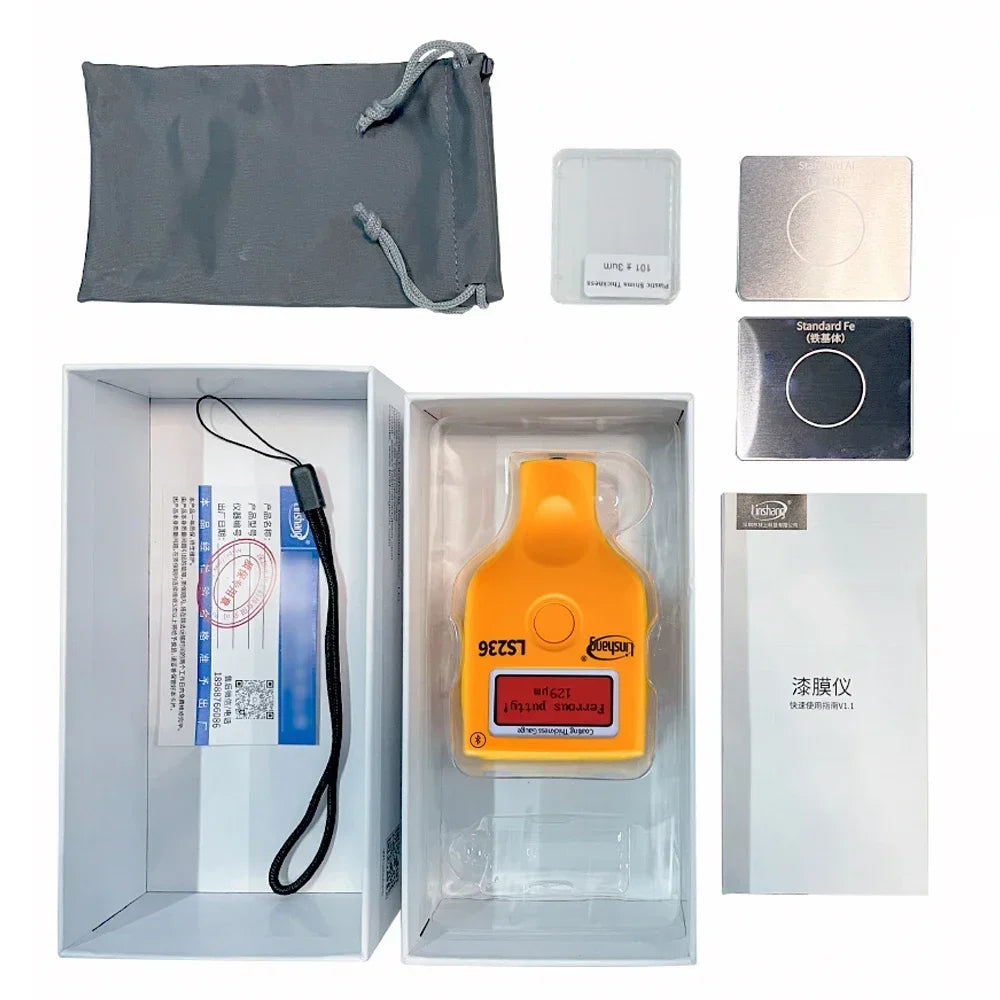 Portable Coating Thickness Gauge Car Paint Inspection Meter