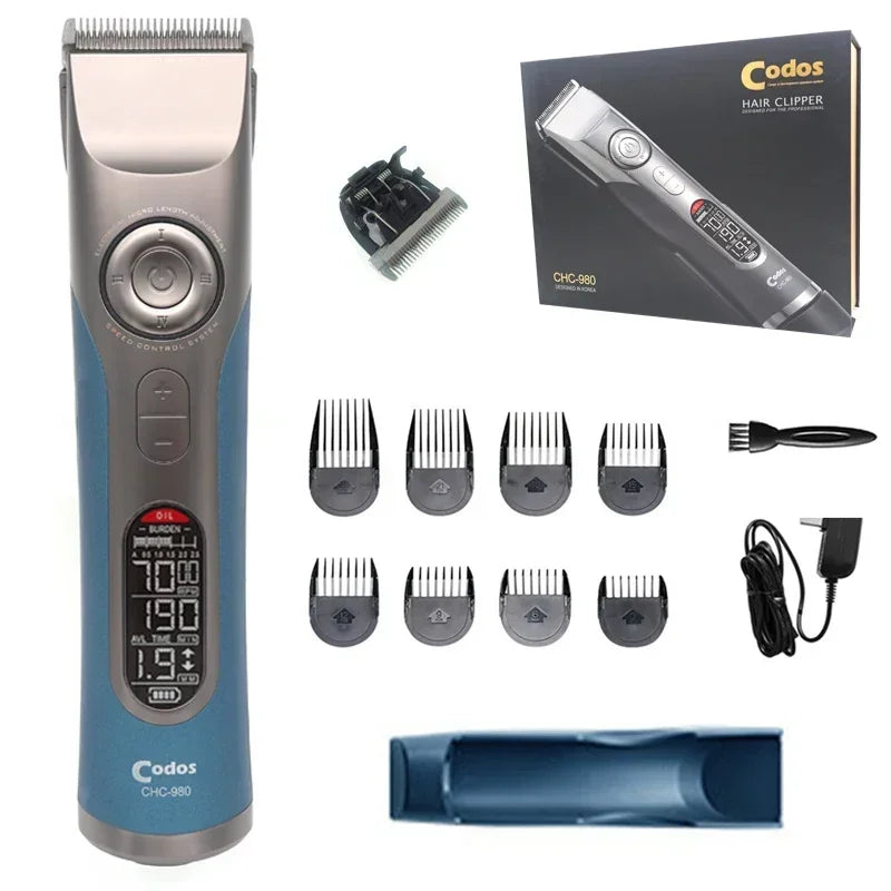 Rechargeable Men’s Hair Clipper for Barbering and Grooming