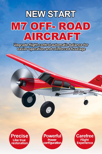 Blue 4CH Brushless RC Airplane with EPP Foam Design