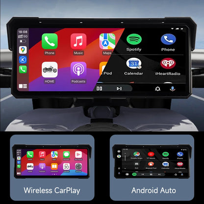 Motorcycle Smart Display with TPMS and Handlebar Control