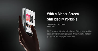 Android HiFi Player USB DAC Bluetooth LDAC Mocha