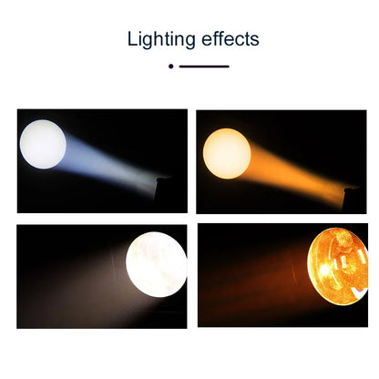 2-in-1 100W LED Profile Spotlight with DMX and Gobo