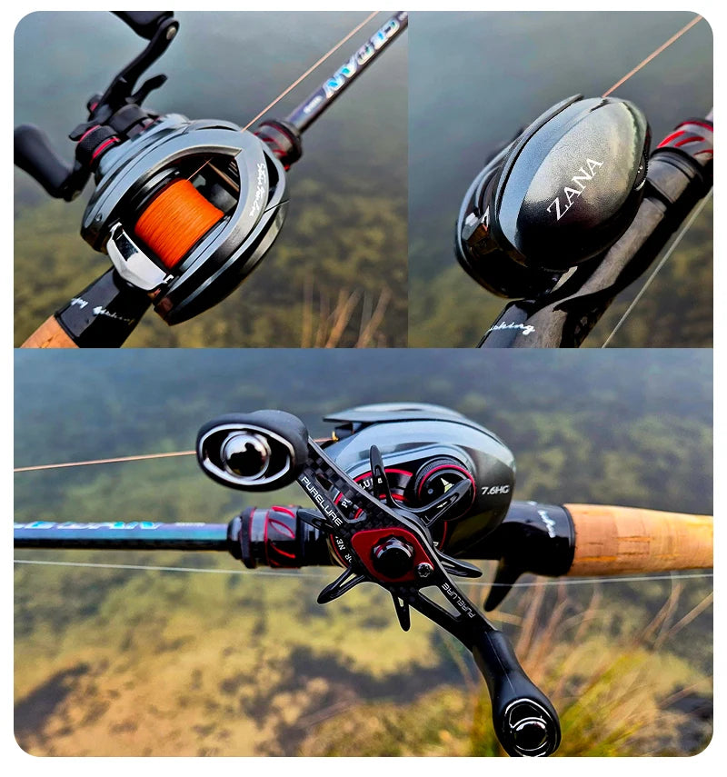 139g Baitcasting Reel Right Hand 7.6:1 Ratio 4kg Drag