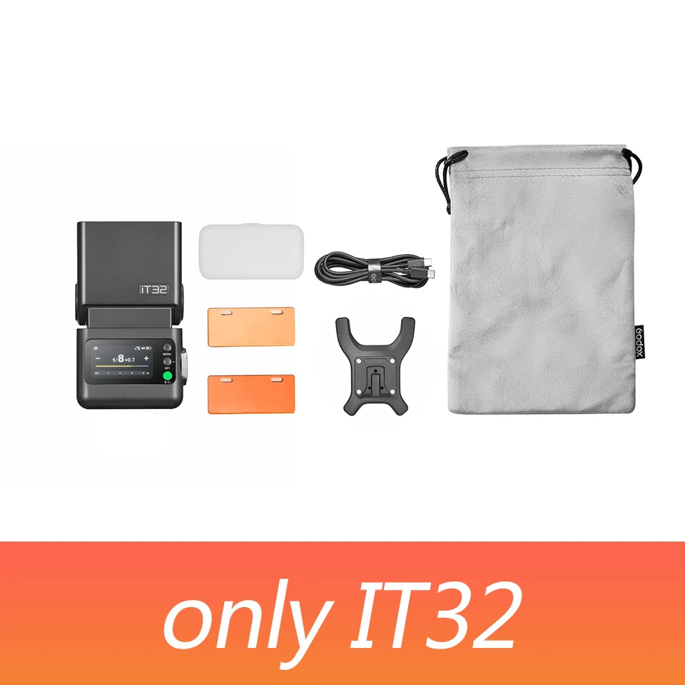 Portable TTL Camera Flash with Magnetic Mount