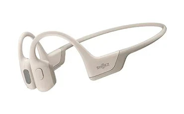 White Open-Ear Bone Conduction Running Headphones Bluetooth 5.1