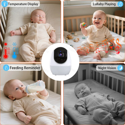 Smart 4.3 Inch Baby Camera with Remote View & VOX