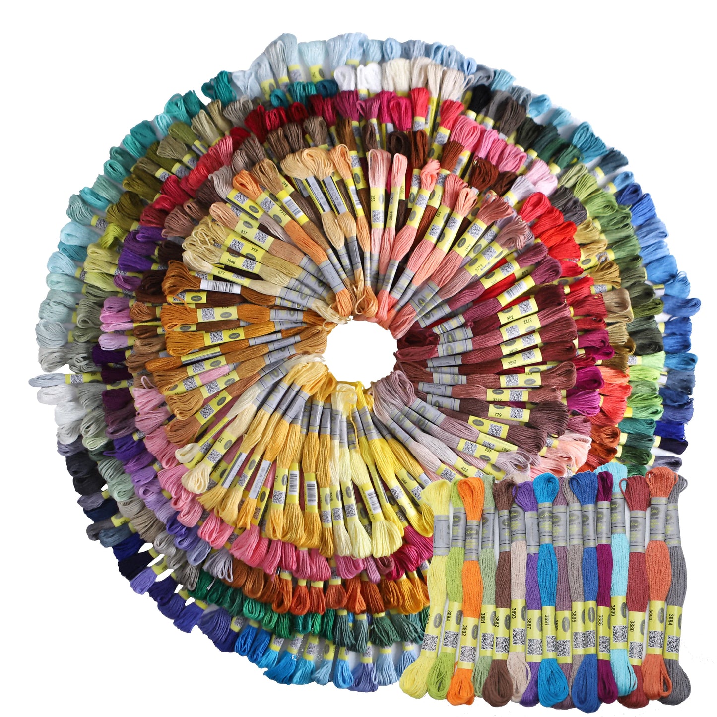 447 Colour Embroidery Thread Set Cotton Cross Stitch Floss Kit
